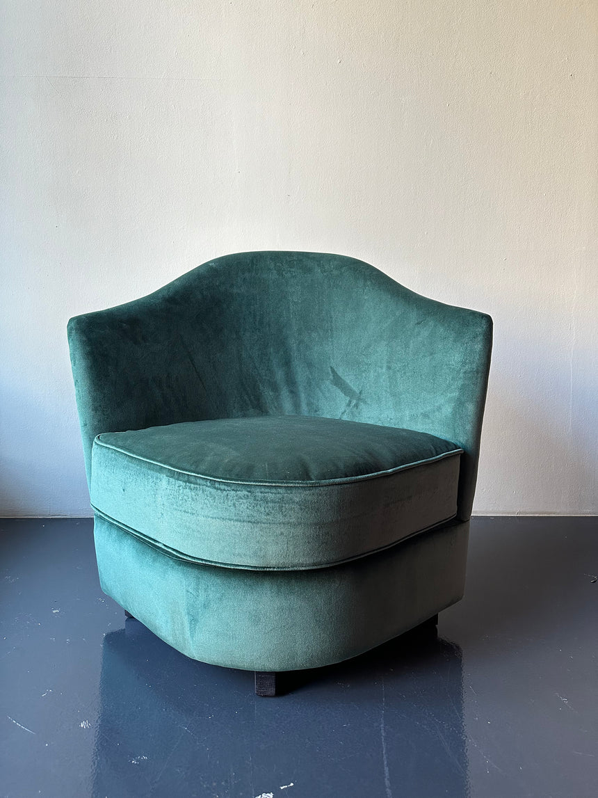 Forest Green  Velvet Sessel