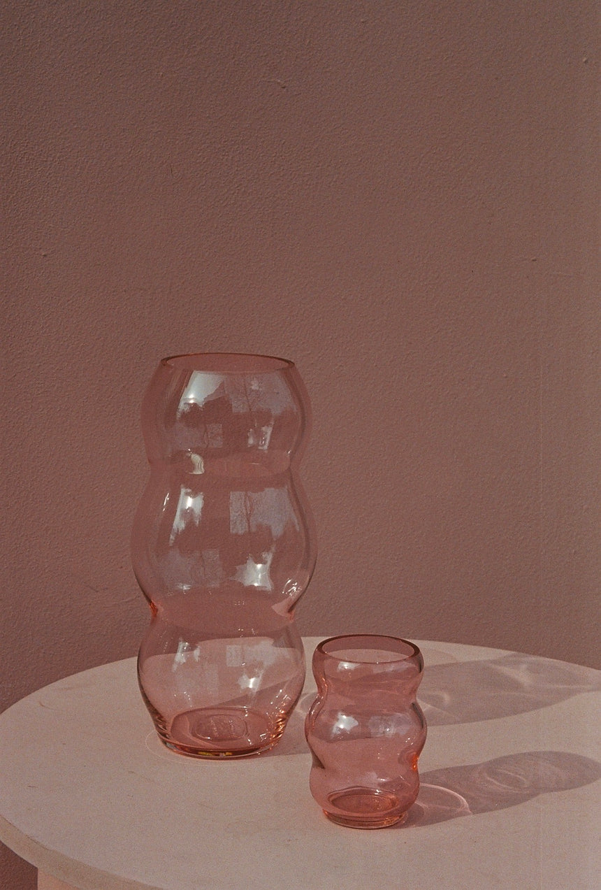 MARSANO 'Muse' Collection Vase - Rosewood / L