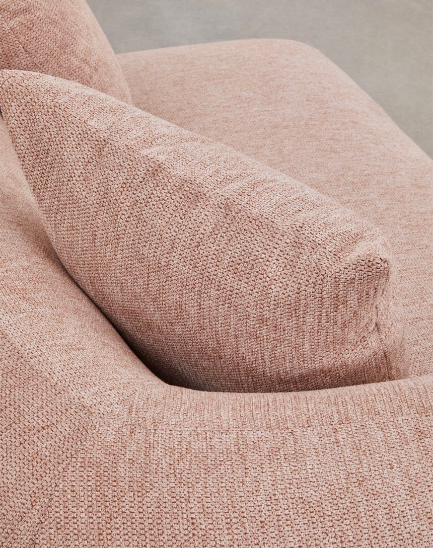 Sofa dusty rose
