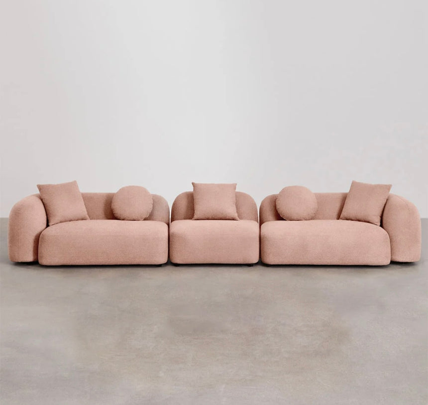 Sofa dusty rose