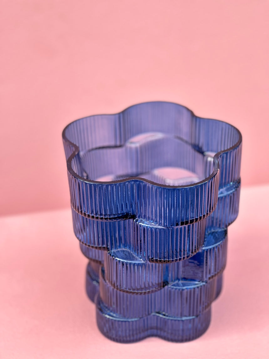 Duoro Vase Blue