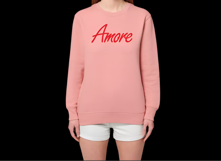 Pullover AMORE rosa