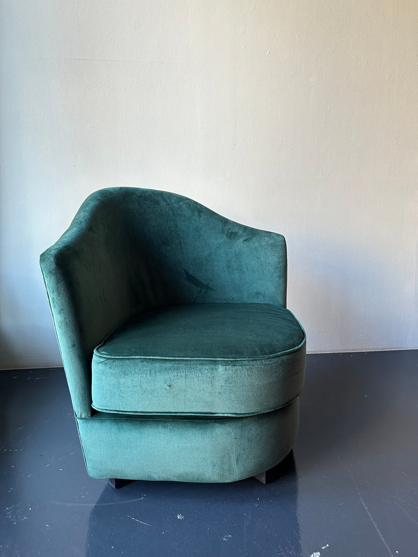 Forest Green  Velvet Sessel