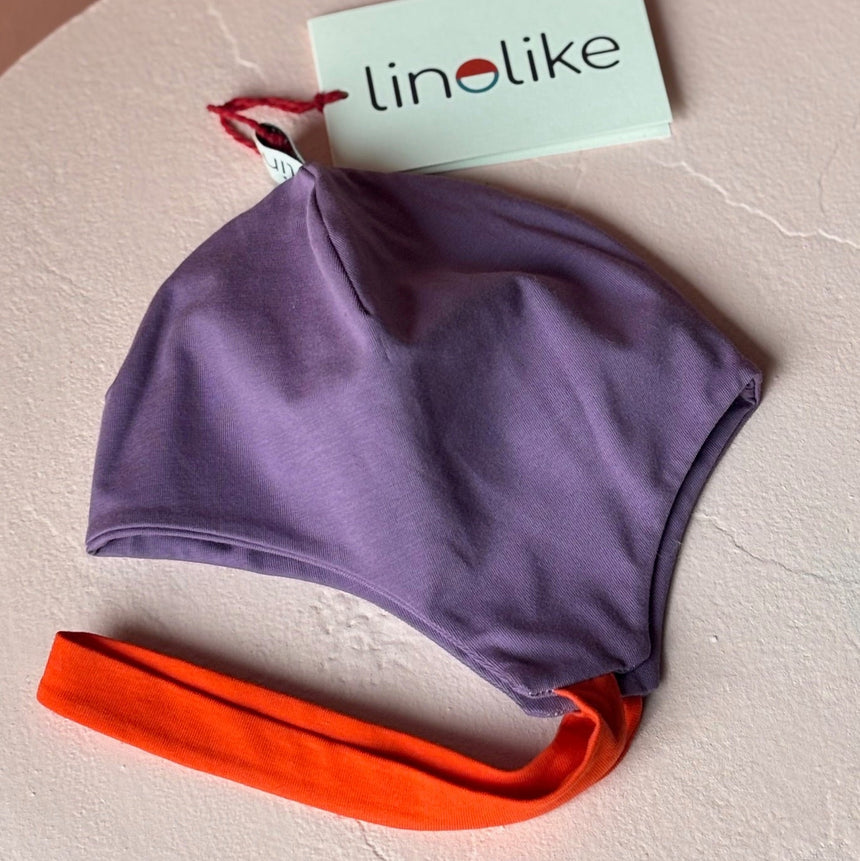 Linolike Lilac – die Babymütze aus Berlin, die nie verloren geht