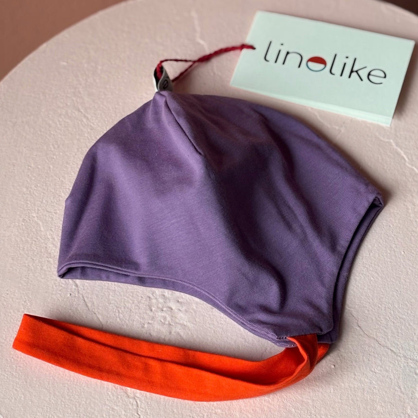 Linolike Lilac – die Babymütze aus Berlin, die nie verloren geht