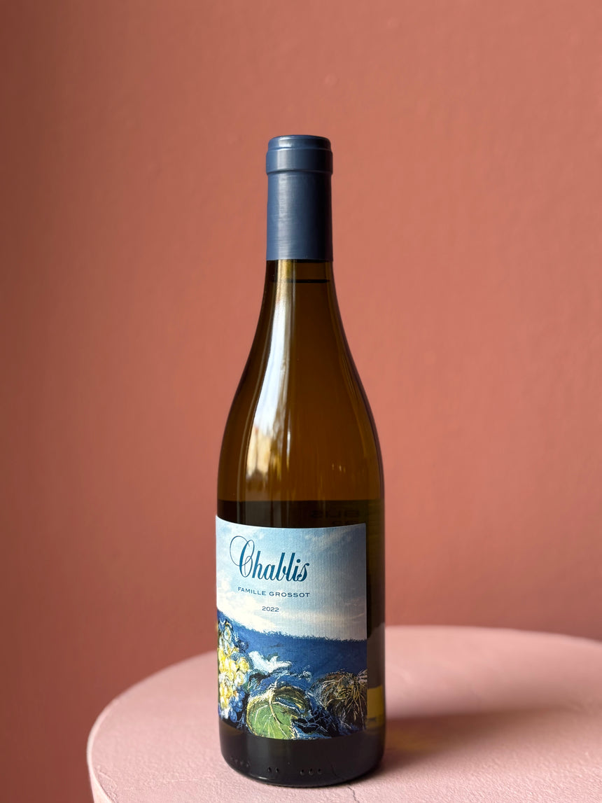 White wine Chablis Famille Grossot