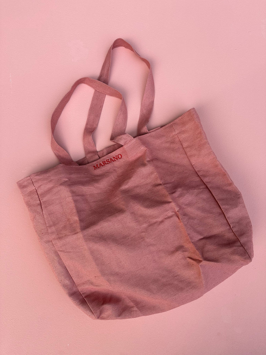 MARSANO Shopper/Tasche/Beutel  aus Leinen