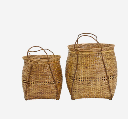 Rattan Korb/Übertopf L