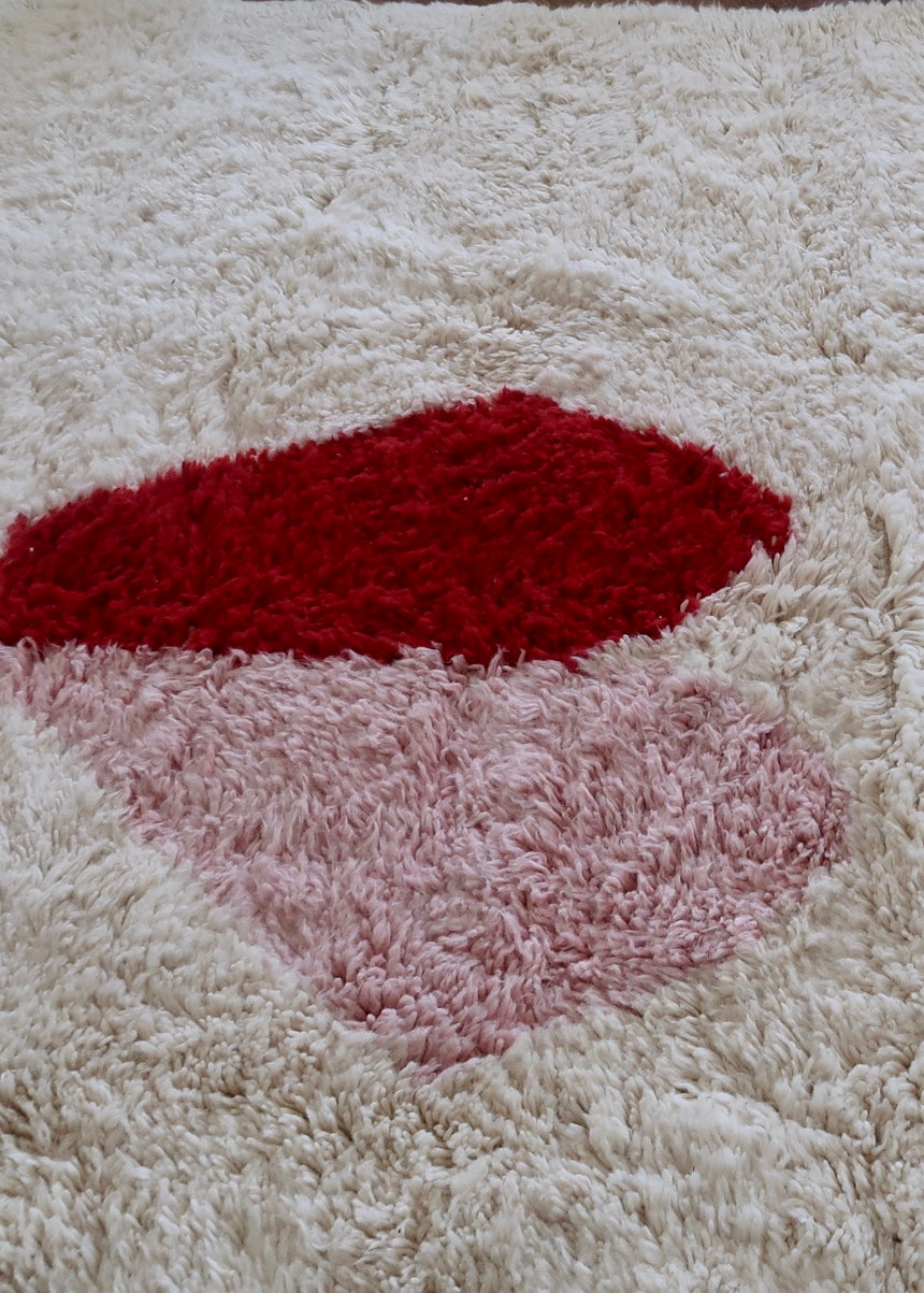 BENI OUARAIN BERBER TEPPICH 'MARSANO EDITION BLOOM III'
