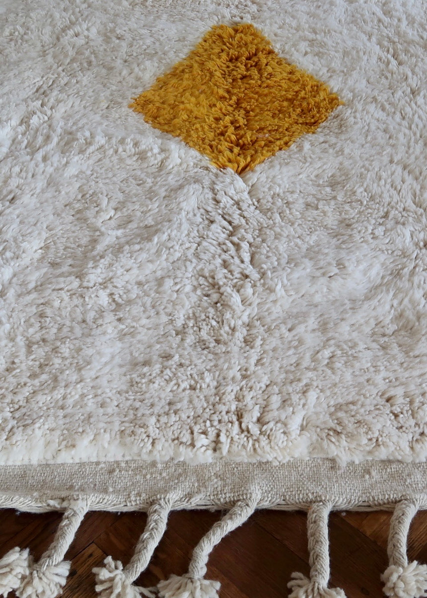 BENI OUARAIN BERBER TEPPICH 'MARSANO EDITION BLOOM III'