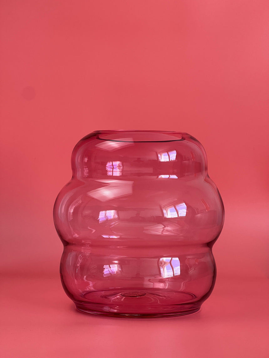 MARSANO 'Muse' Collection Vase - Berry / XL