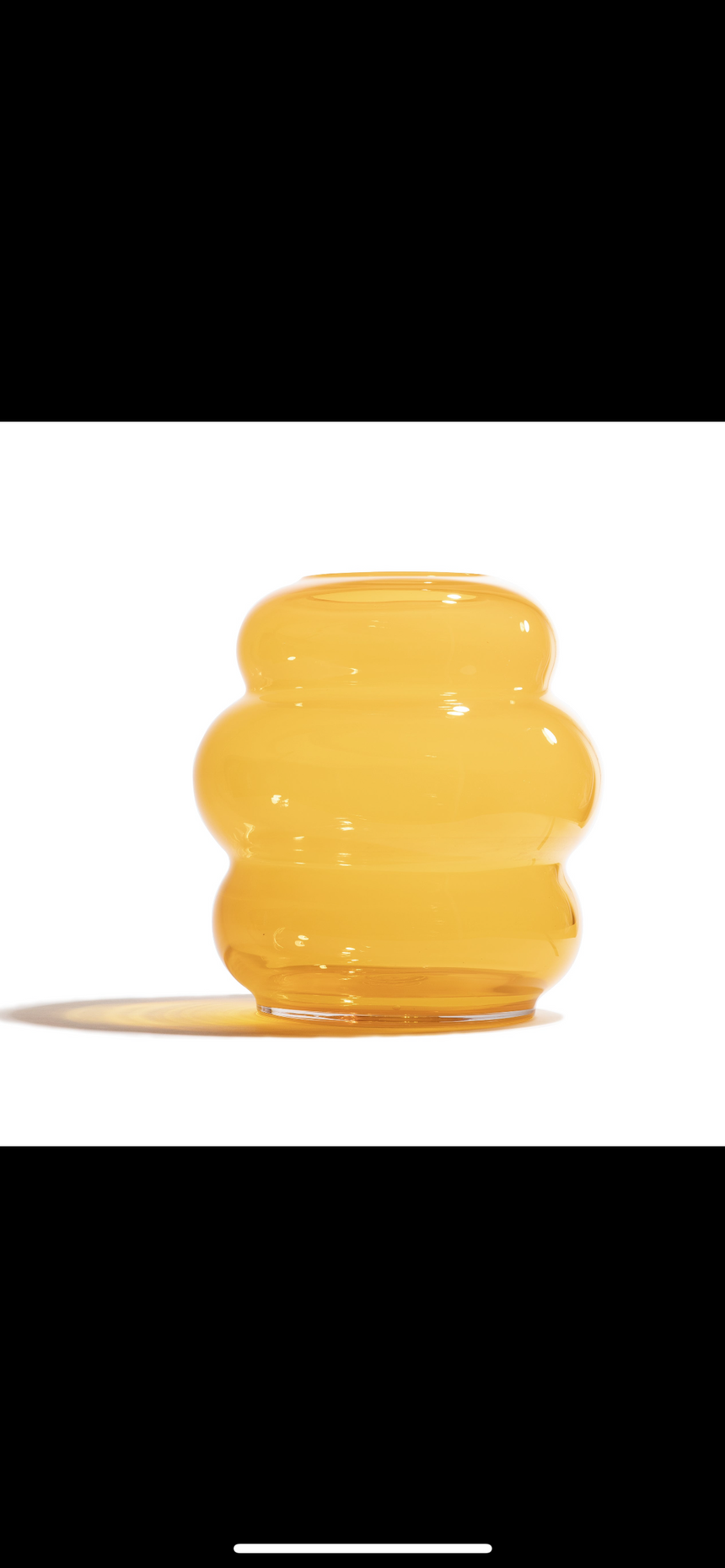 MARSANO 'Muse' Collection Vase - Fresh Orange / XL