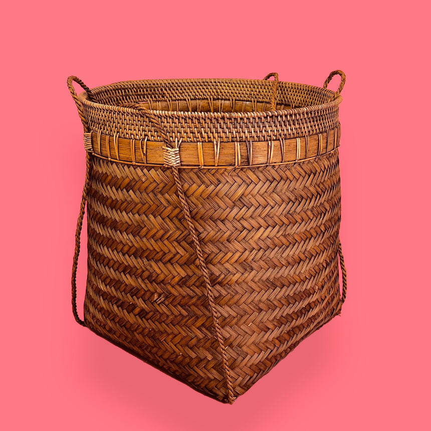 Rattan Korb/Übertopf L