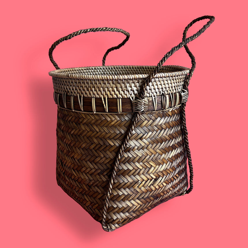 Rattan Korb/Übertopf M