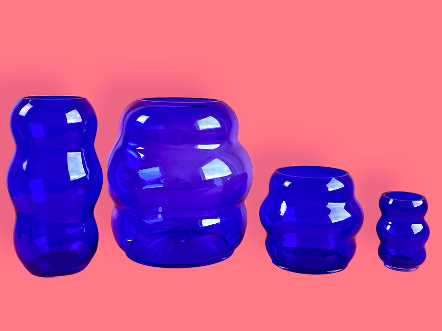 MARSANO 'Muse' Vases - Blue Collection
