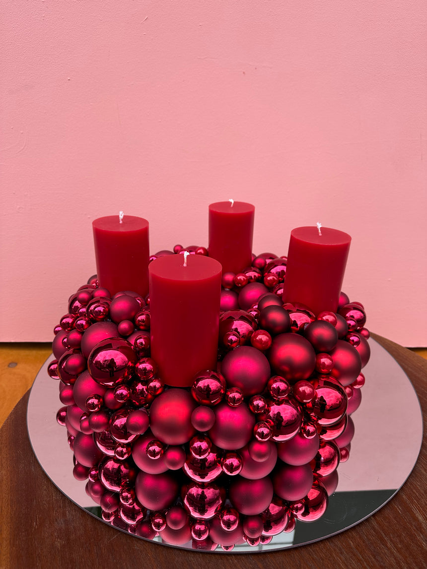 Adventskranz 'Candy Apples'