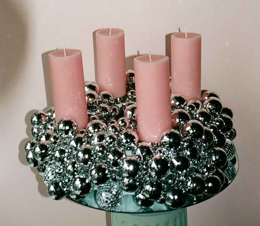 Orangen Tafelaufsatz vintage aus Italien