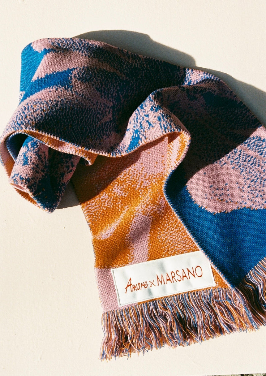 MARSANO x AMORE scarf
