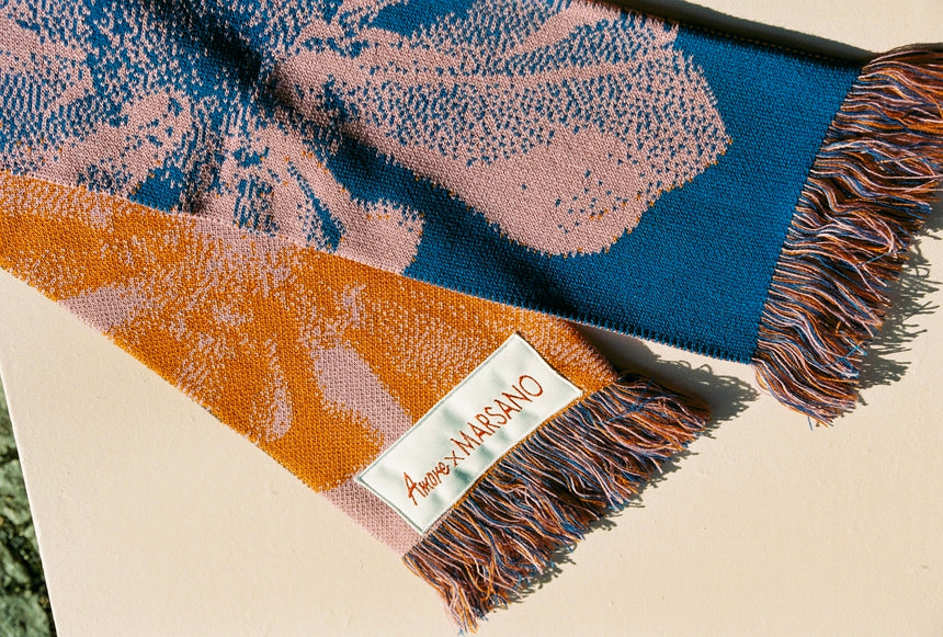 MARSANO x AMORE scarf