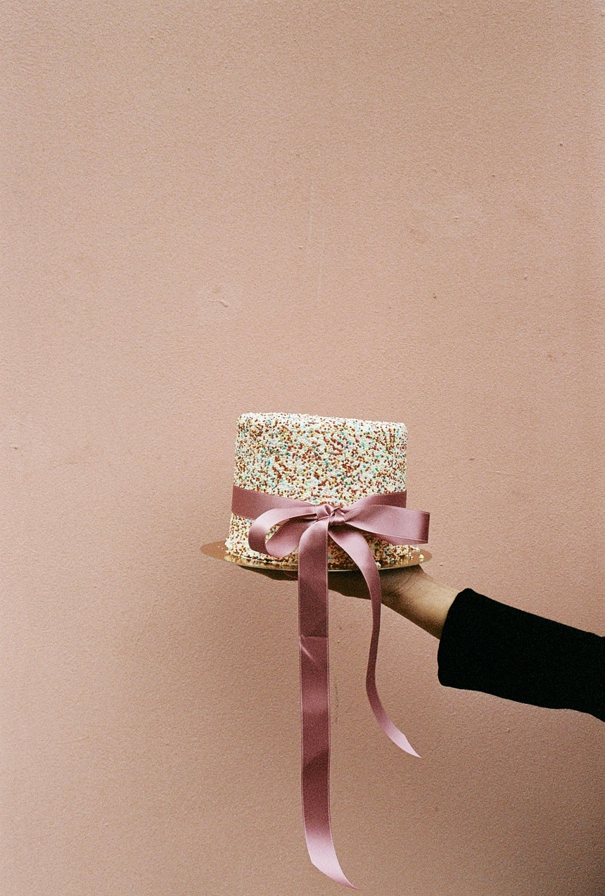 Confetti Cake for Valentine's Day