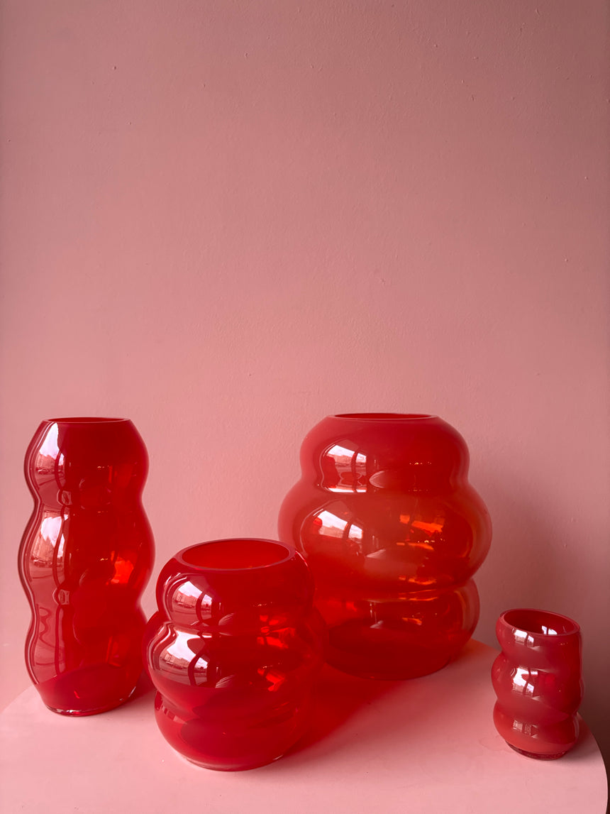 MARSANO 'Muse' Collection Vase - Red / S