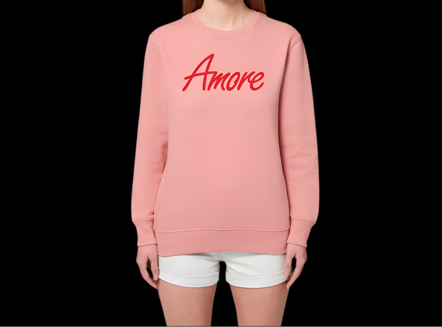 Pullover AMORE rosa