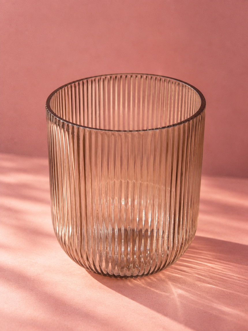 Vase Rosé Rille