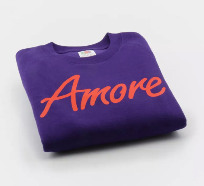 Pullover AMORE lila