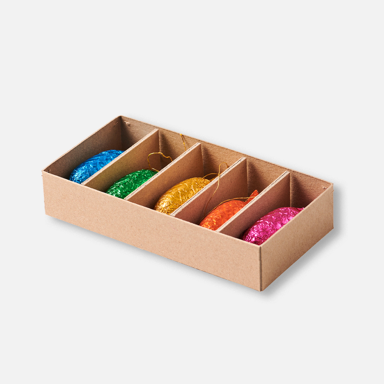 Orangen Tafelaufsatz vintage aus Italien