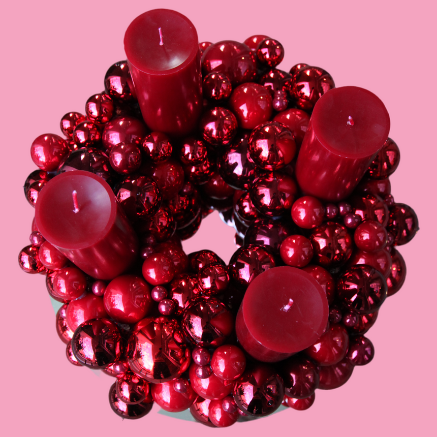 Adventskranz 'Candy Apples'