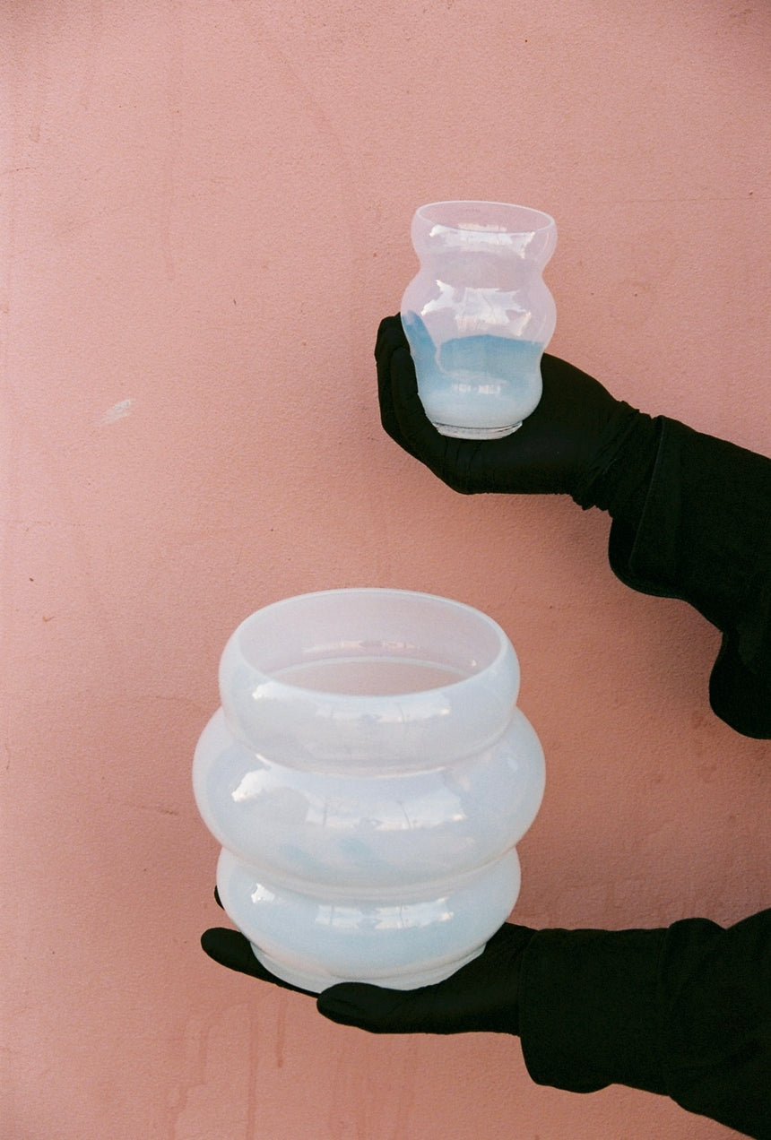 MARSANO 'Muse' Collection Vase - Opal (S)