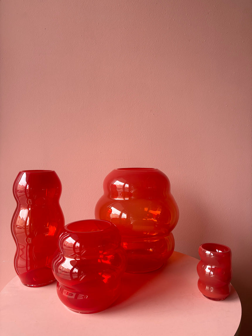 MARSANO 'Muse' Collection Vase - Red / S