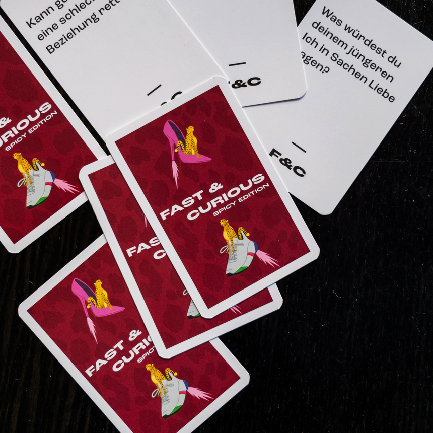 Fast & Curious Kartenspiel | Spicy Edition