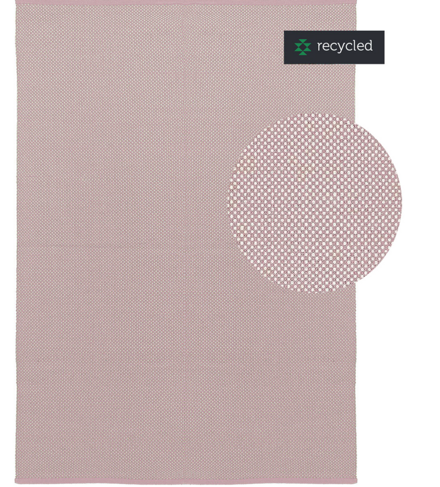 In/Outdoor Teppich Mauve dots 140x200cm