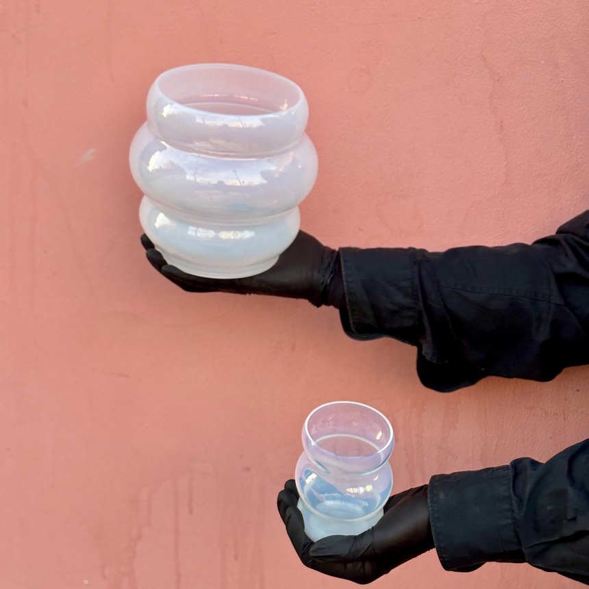 MARSANO 'Muse' Collection Vase - Opal (M)