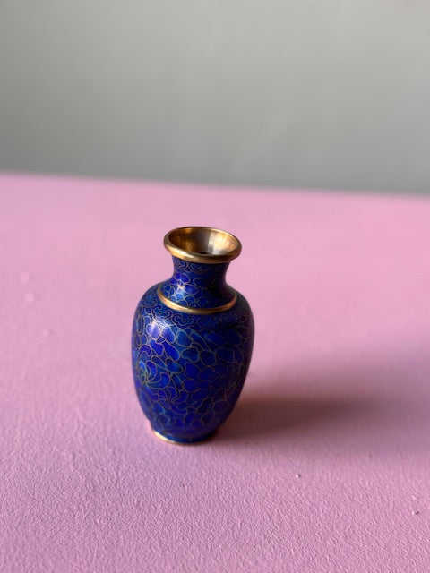 Cloisonné vase small