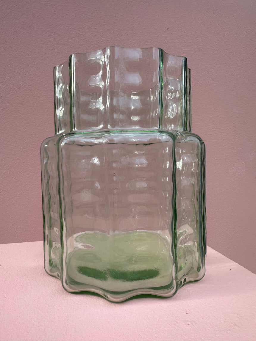 Serax bauchige Vase grün