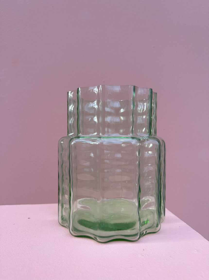 Serax bauchige Vase grün