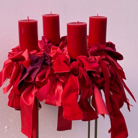 Orangen Tafelaufsatz vintage aus Italien