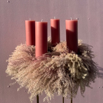 Orangen Tafelaufsatz vintage aus Italien