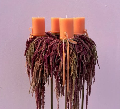 Orangen Tafelaufsatz vintage aus Italien