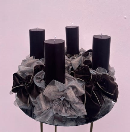 Orangen Tafelaufsatz vintage aus Italien