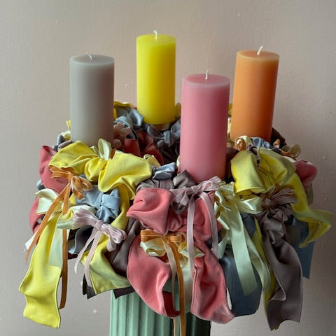 Adventskranz Zitronen