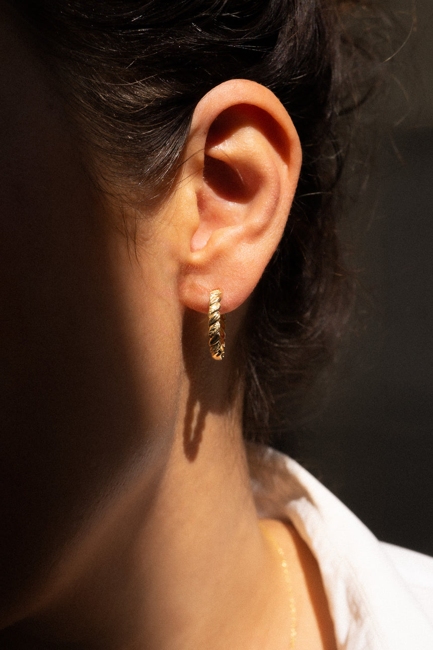 Vieri x MARSANO Lily Collection Hoop Earrings