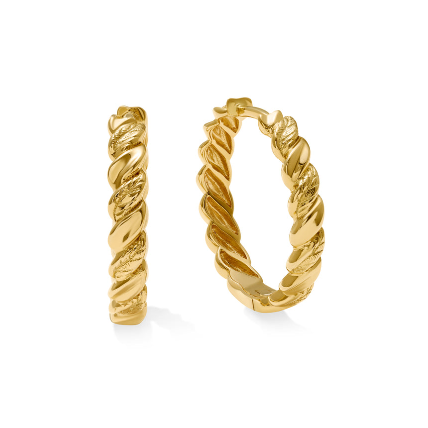 Vieri x MARSANO Lily Collection Hoop Earrings