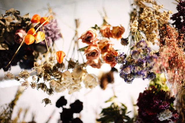 Dried flowers (when booking Creative Space)